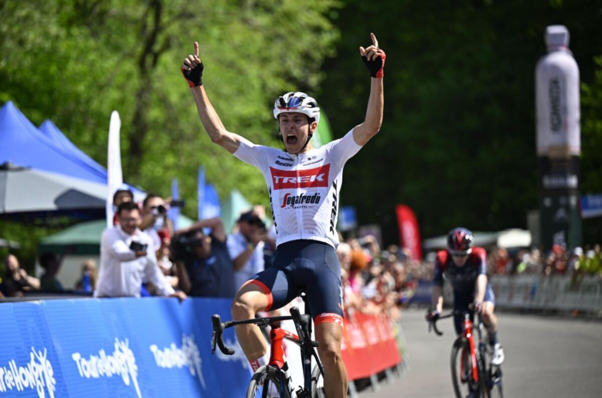 Antonio Tiberi ha vinto l'ultima tappa del Giro di Ungheria