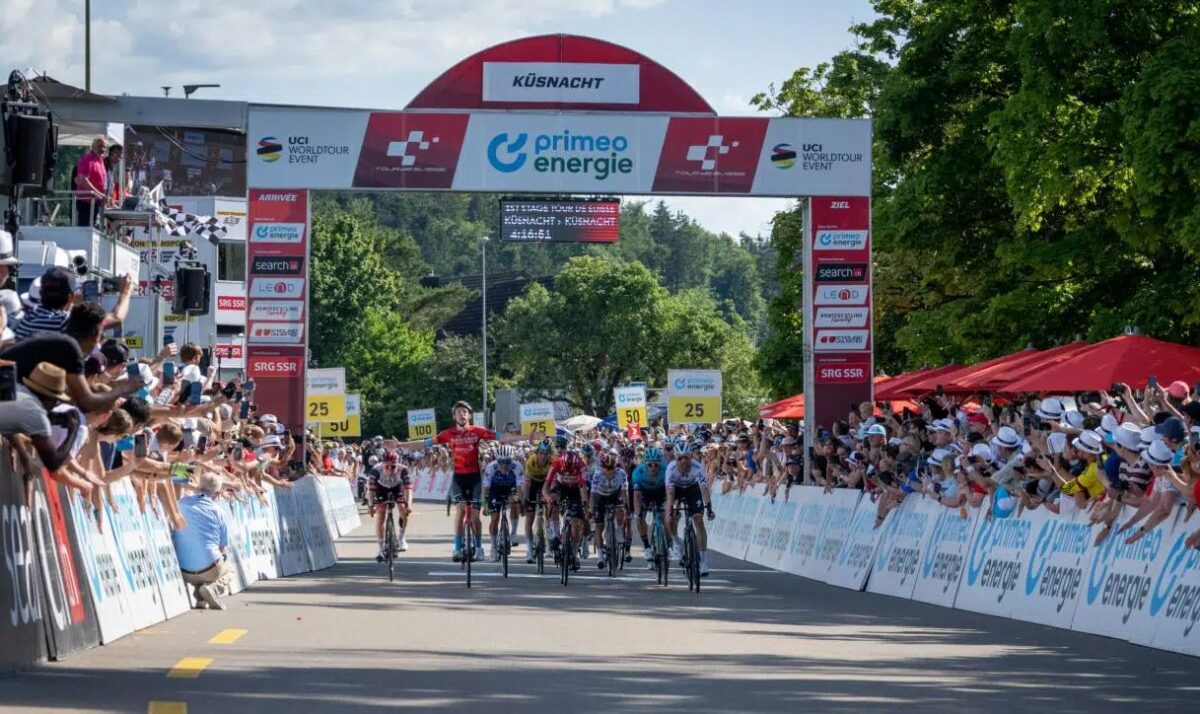 Stephen Williams vince la prima tappa del Tour de Suisse 2022