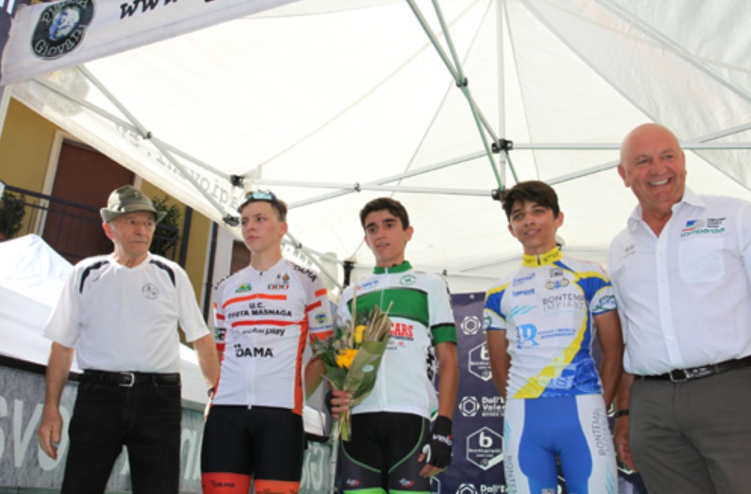 Il podio del Campionato Lombardo Esordienti 1° anno 2022