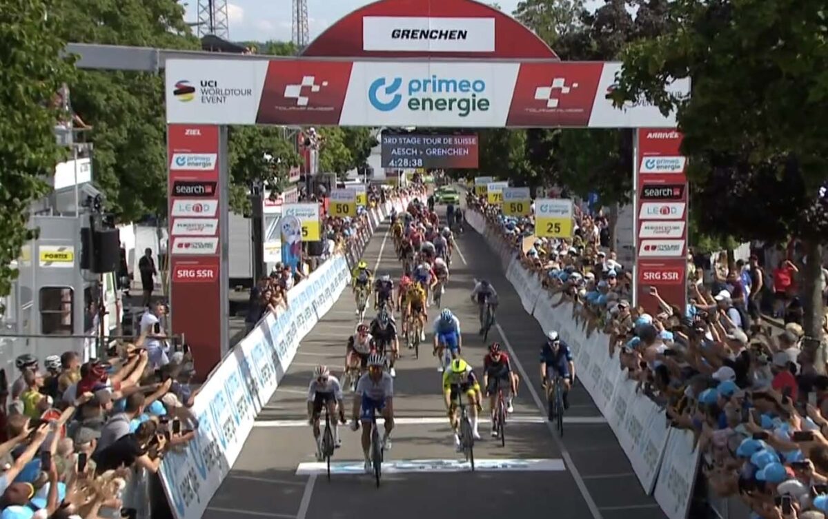 Peter Sagan vince la terza tappa del Tour de Suisse 2022
