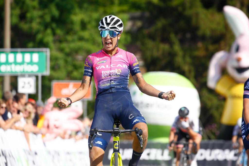 Ilaria Sanguineti vince la Dwars Door Het Hageland - credit Cor/Vos