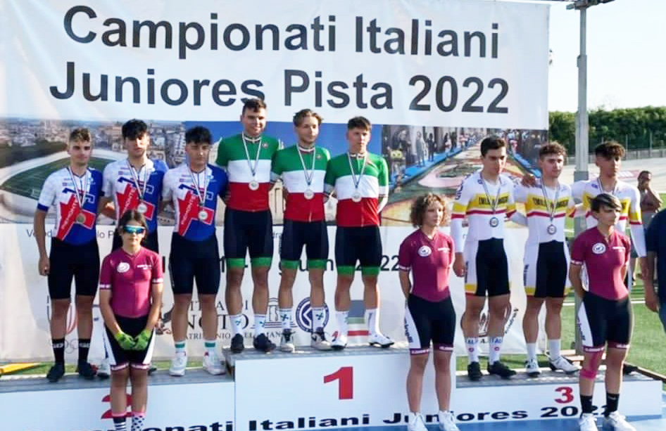 JUNIORES-NOTO-campionati italiani pista VELOCITA-A-SQUADRE-2022