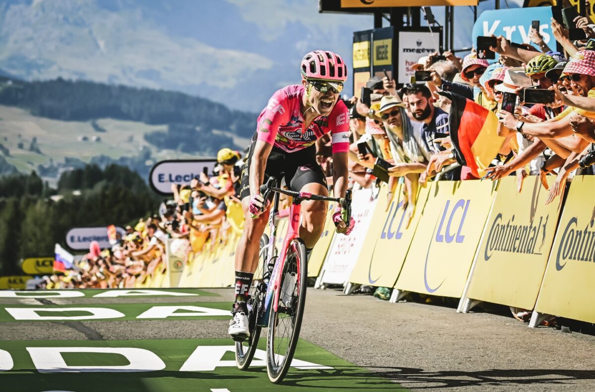 Magnus Cort Nielsen vince la decima tappa del Tour de France 2022 (foto Pauline Ballet)