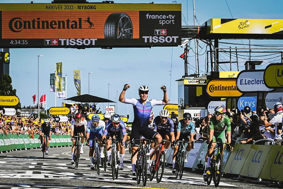 Fabio Jakobsen vince la seconda tappa del Tour de France (A.S.O. / Pauline Ballet)