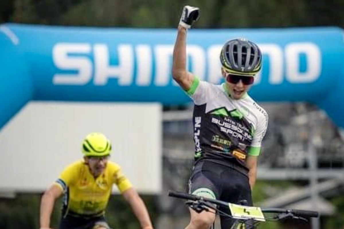 Emanuele Savio, al comando delle Bicitv Charts Mtb
