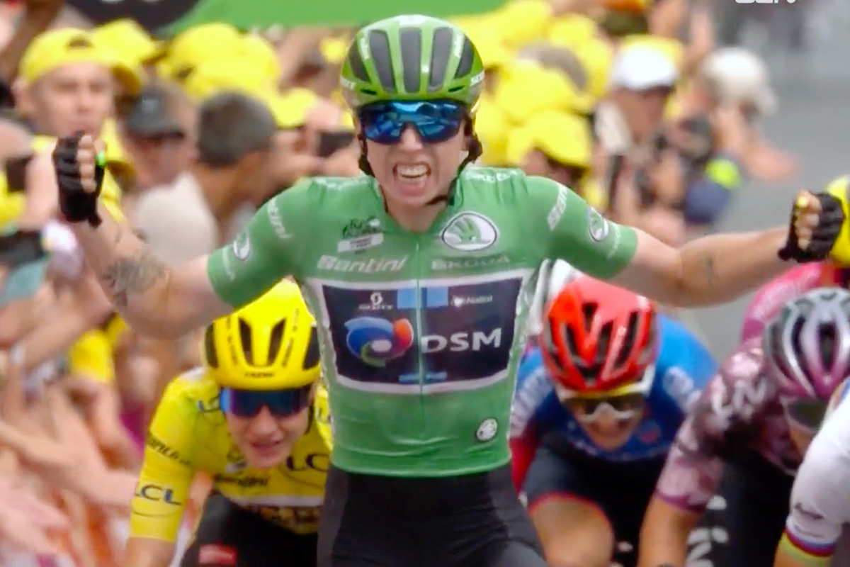 Lorena Wiebes vince la quinta tappa del Tour de France Femmes