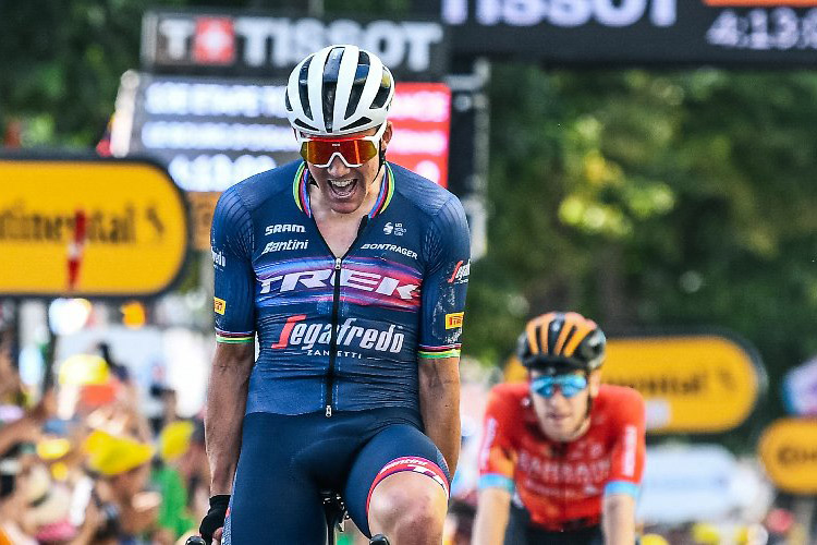 Mads Pedersen vince a Saint Etienne - credit A.S.O
