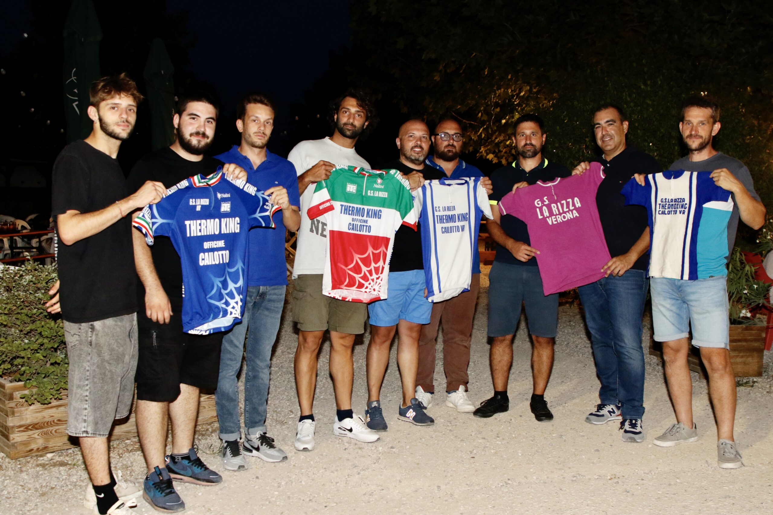 Diego Zoccatelli promotore delle gare juniores e allievi con gli ex atleti del Gs La Rizza – credit photobicicailotto