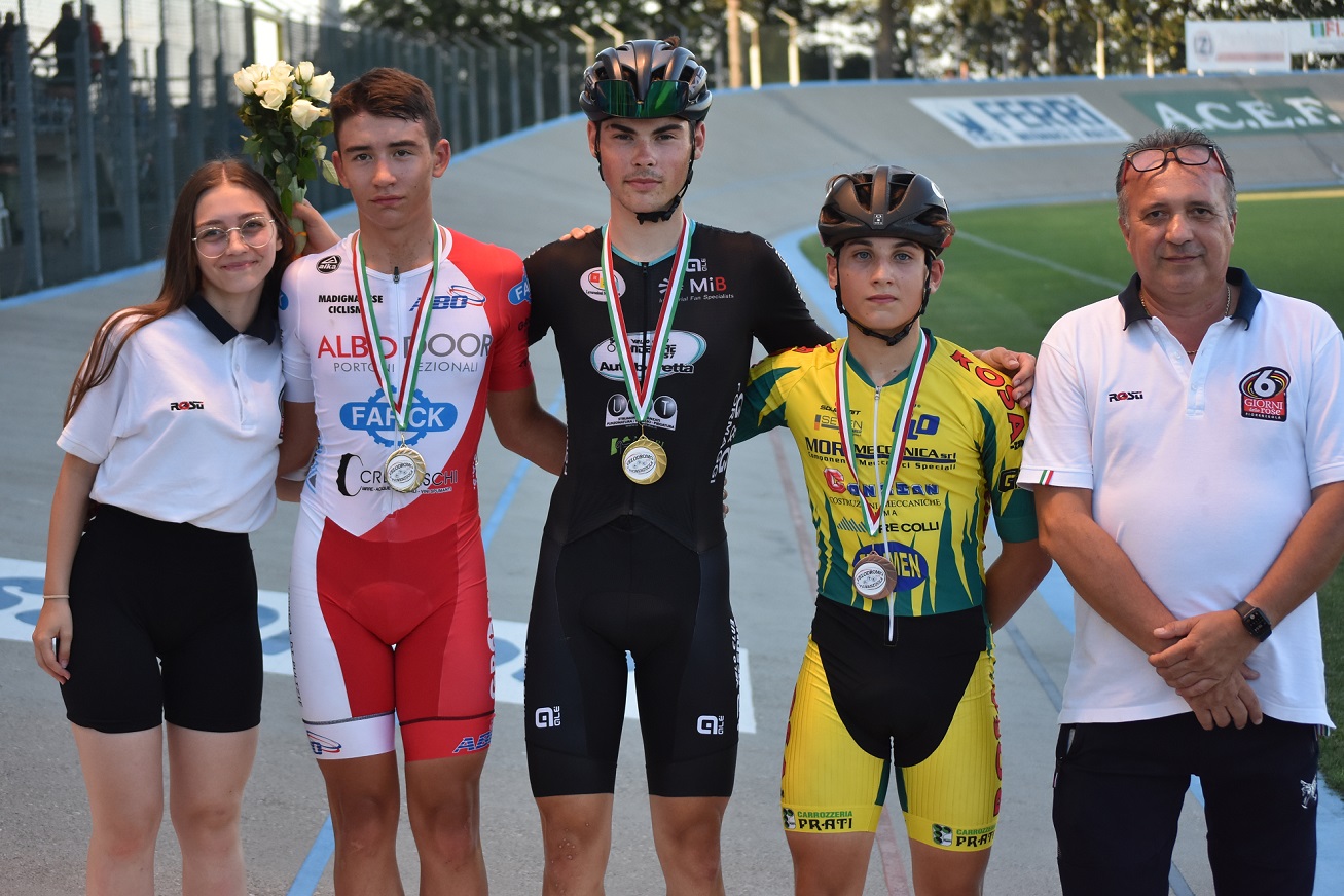 Tutti in pista - podio Allievi