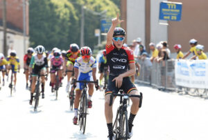 Nicolò Scamperle vince a Casaloldo la gara Esordienti 1° anno (foto Rodella)