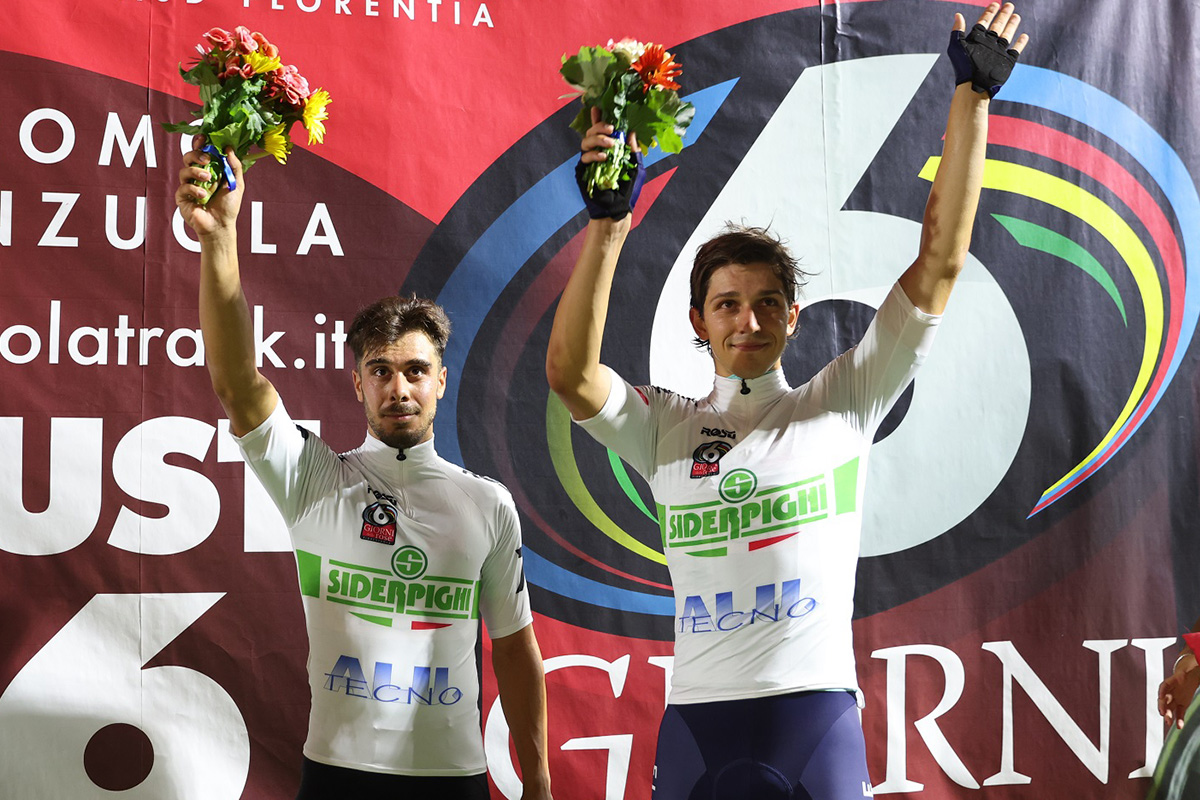 6 Giorni delle Rose, Donegà e Moro vincitori della Madison - foto Cavalli