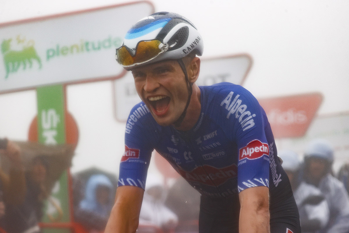 Jay Vine vince la sesta tappa della Vuelta di Spagna 2022 (foto Unipublic/Sprint Cycling Agency)