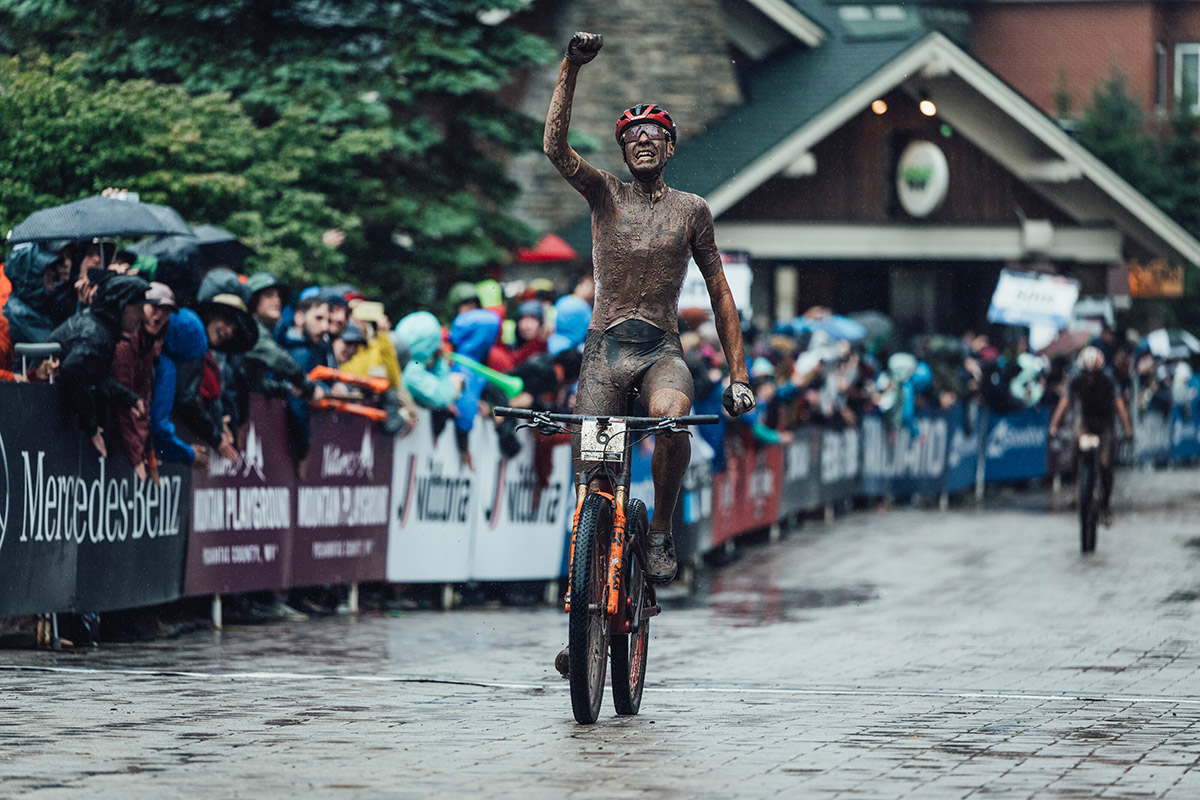 David Valero Serrano, vincitore a Snowshoe - credit Redbull.it