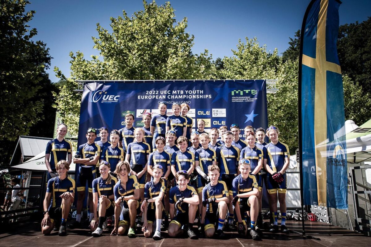 La IF Hallby Cykel al via dei campionati europei giovanili mtb