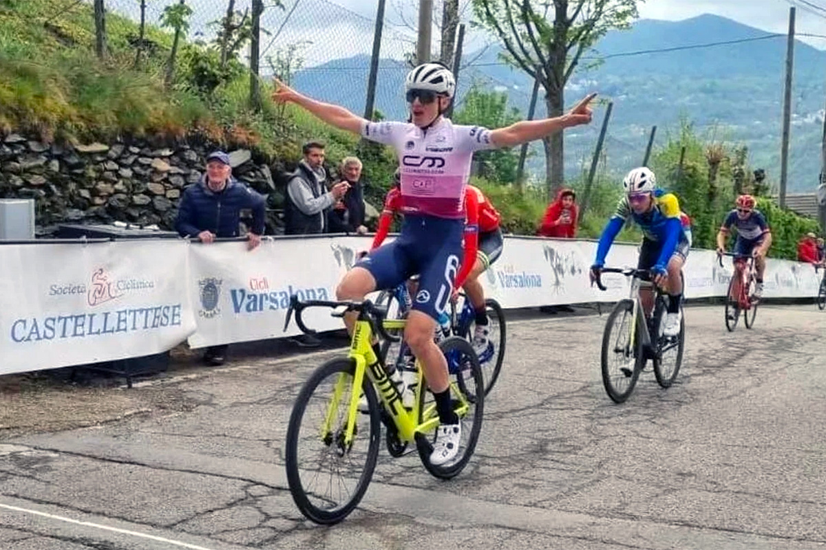 Pietro Mattia al Jumbo Visma Development Team
