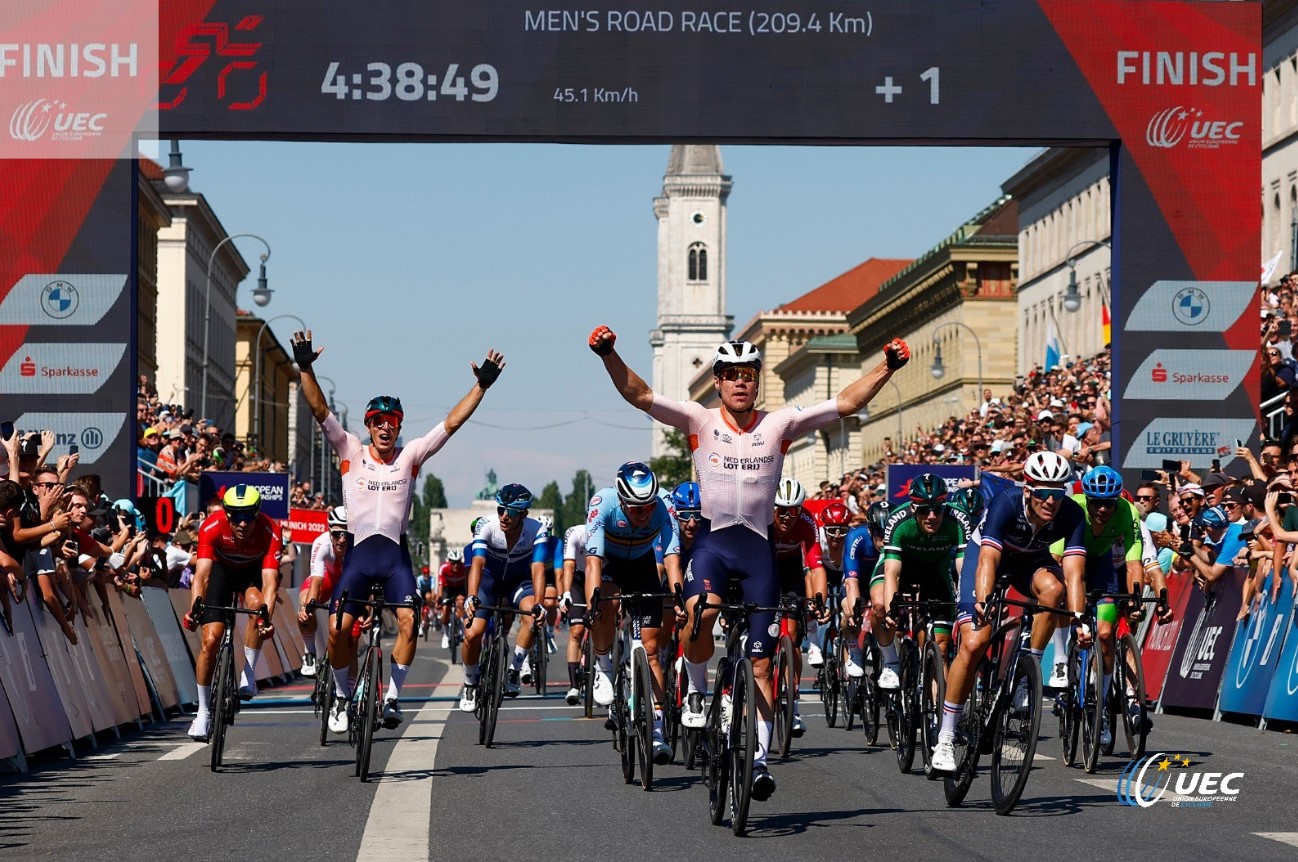 Fabio Jakobsen vince il Campionato Europeo strada Monaco 2022