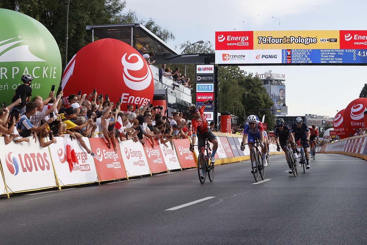 Phil Bauhaus vince la quinta tappa del Tour de Pologne 2022