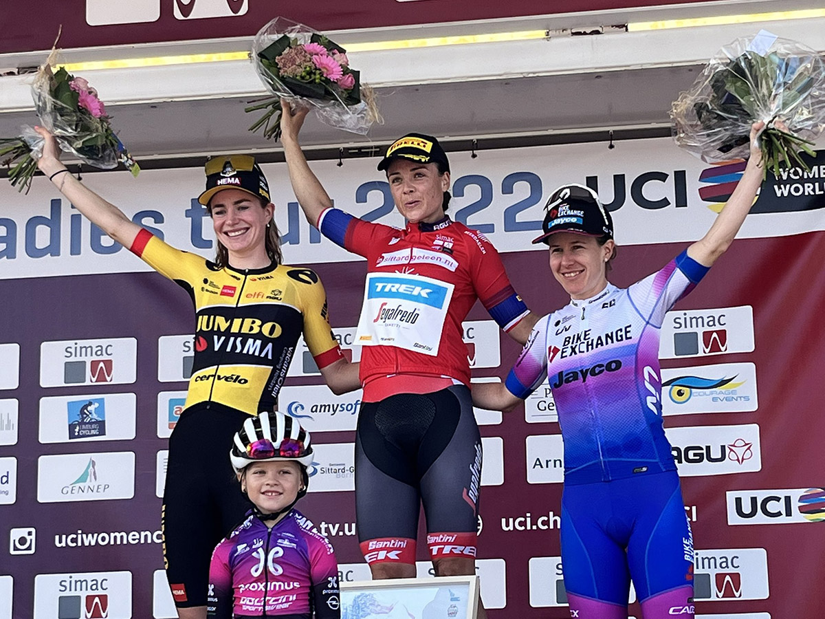 Audrey Cordon-Ragot vincitrice della quinta tappa del Simac Ladies Tour
