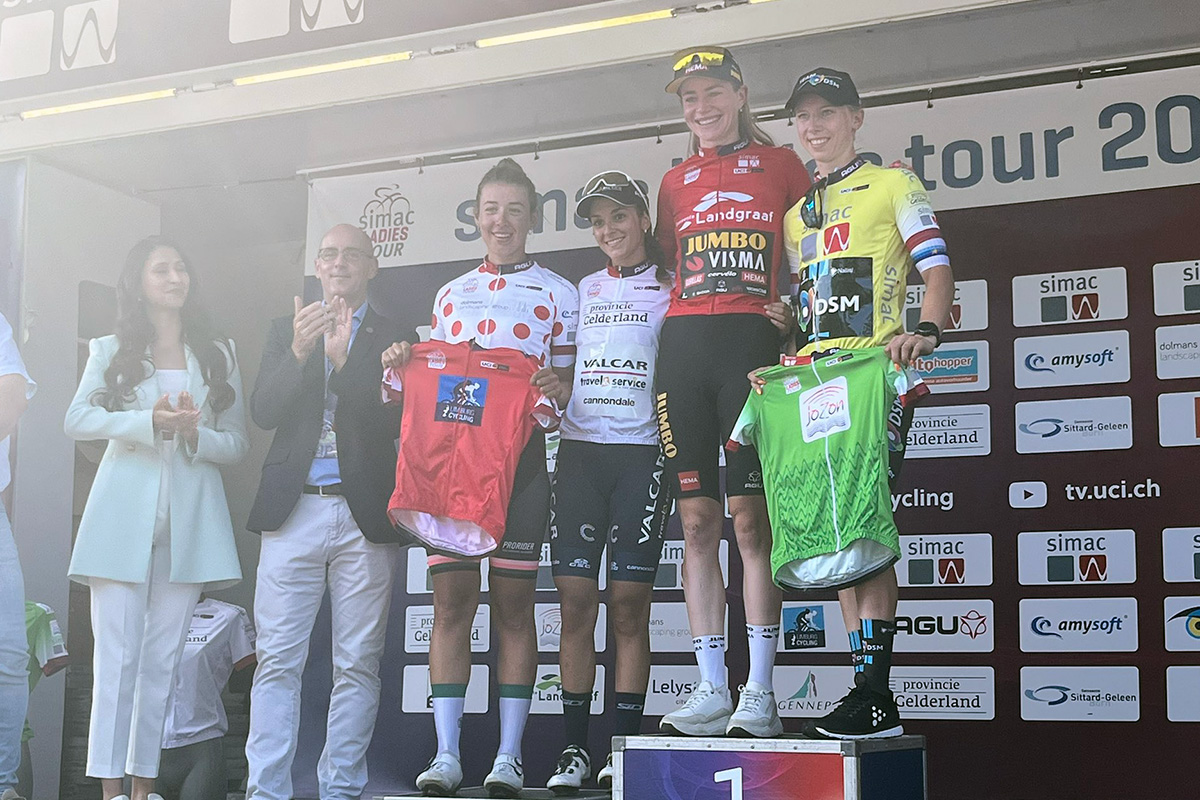 Le maglie del Simac Ladies Tour