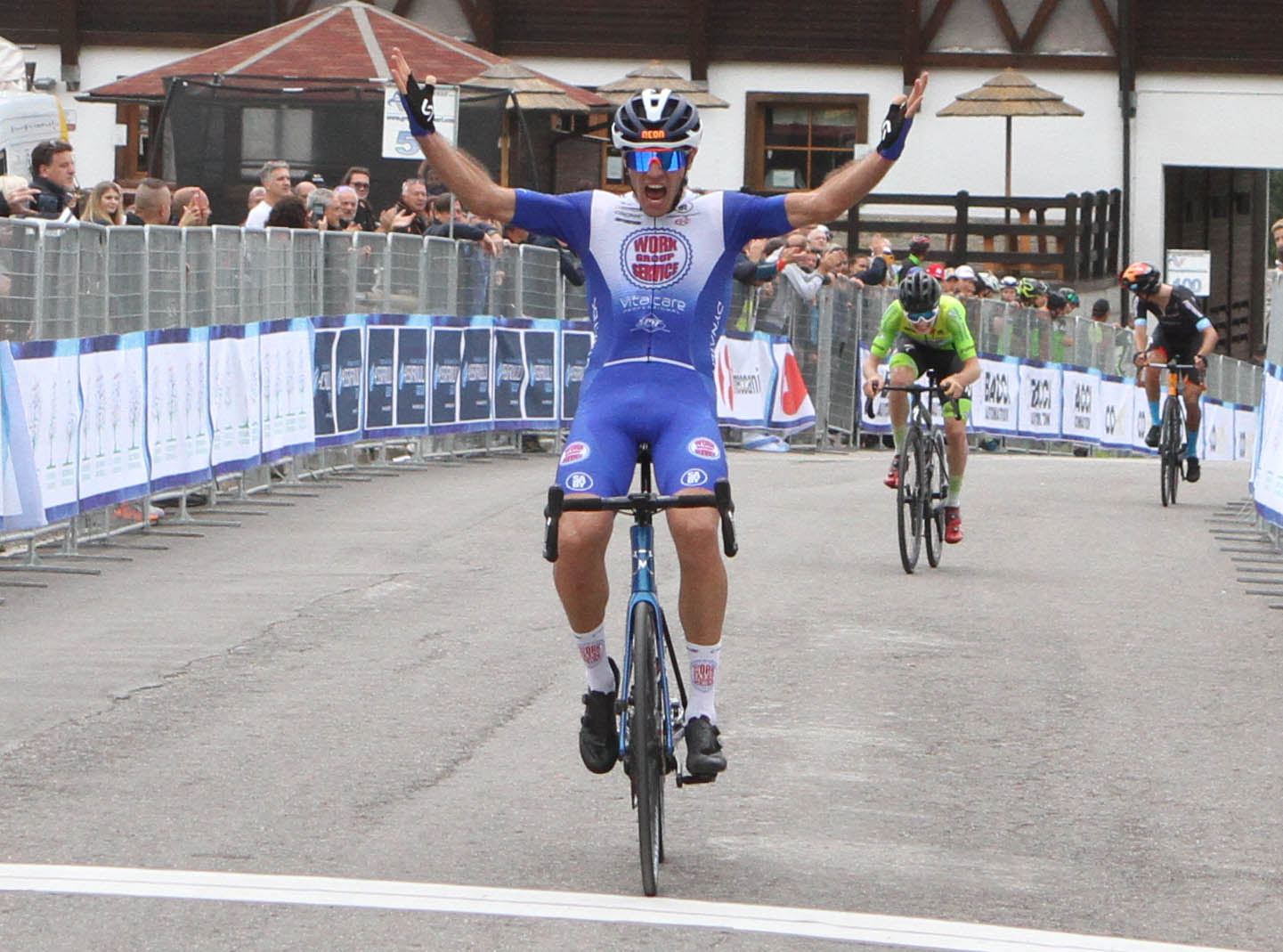 Riccardo Lucca vince la terza tappa del Giro del Friuli (foto Bolgan)