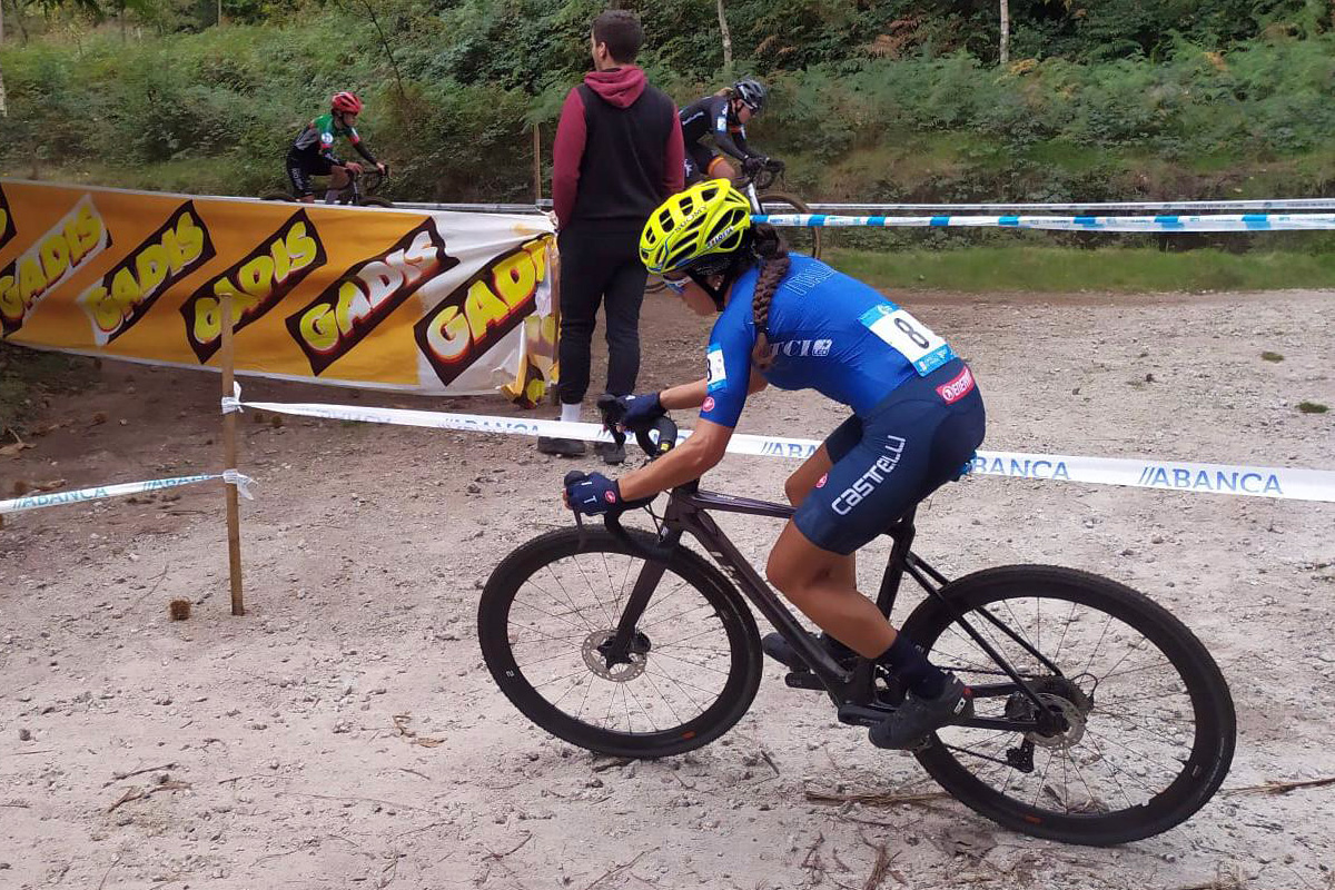 Carlotta Borello (DP66 Giant SMP) in azzurro