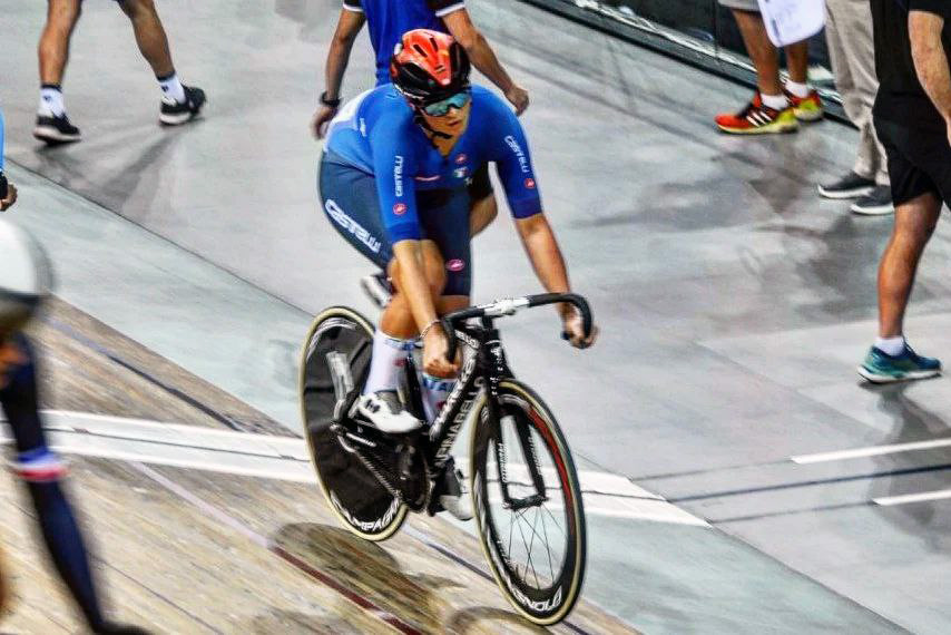 Claudia Cretti, quinta nell'Omnium