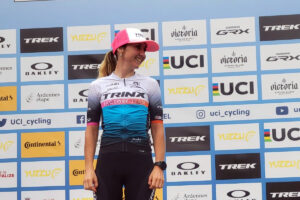 Eva Lechner (Trinx Factory Team) vince a Houffalize la settima tappa della Gravel World Series