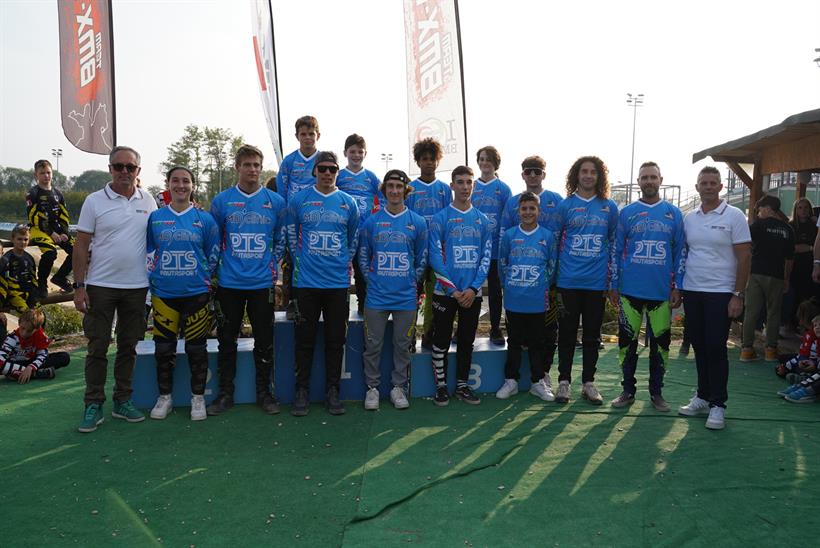I vincitori finali del Circuito italiano Bmx