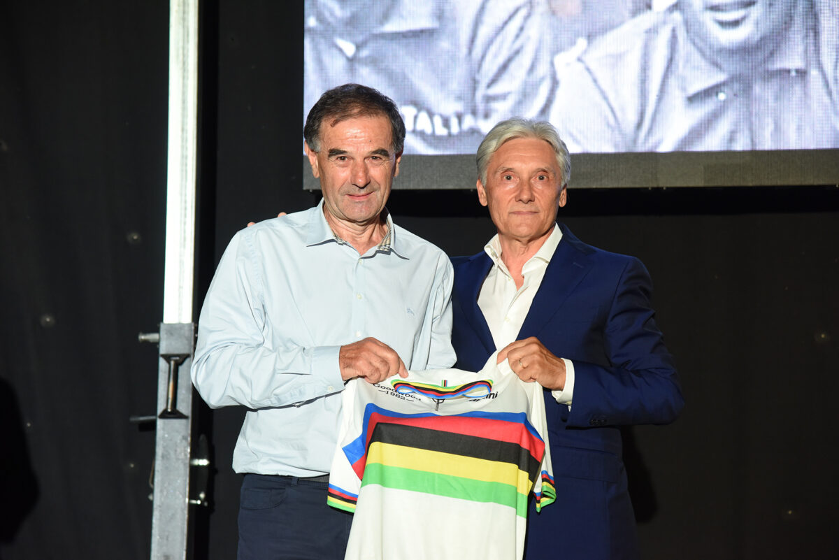Beppe Saronni, al suo debutto alla Pedalando coi Campioni