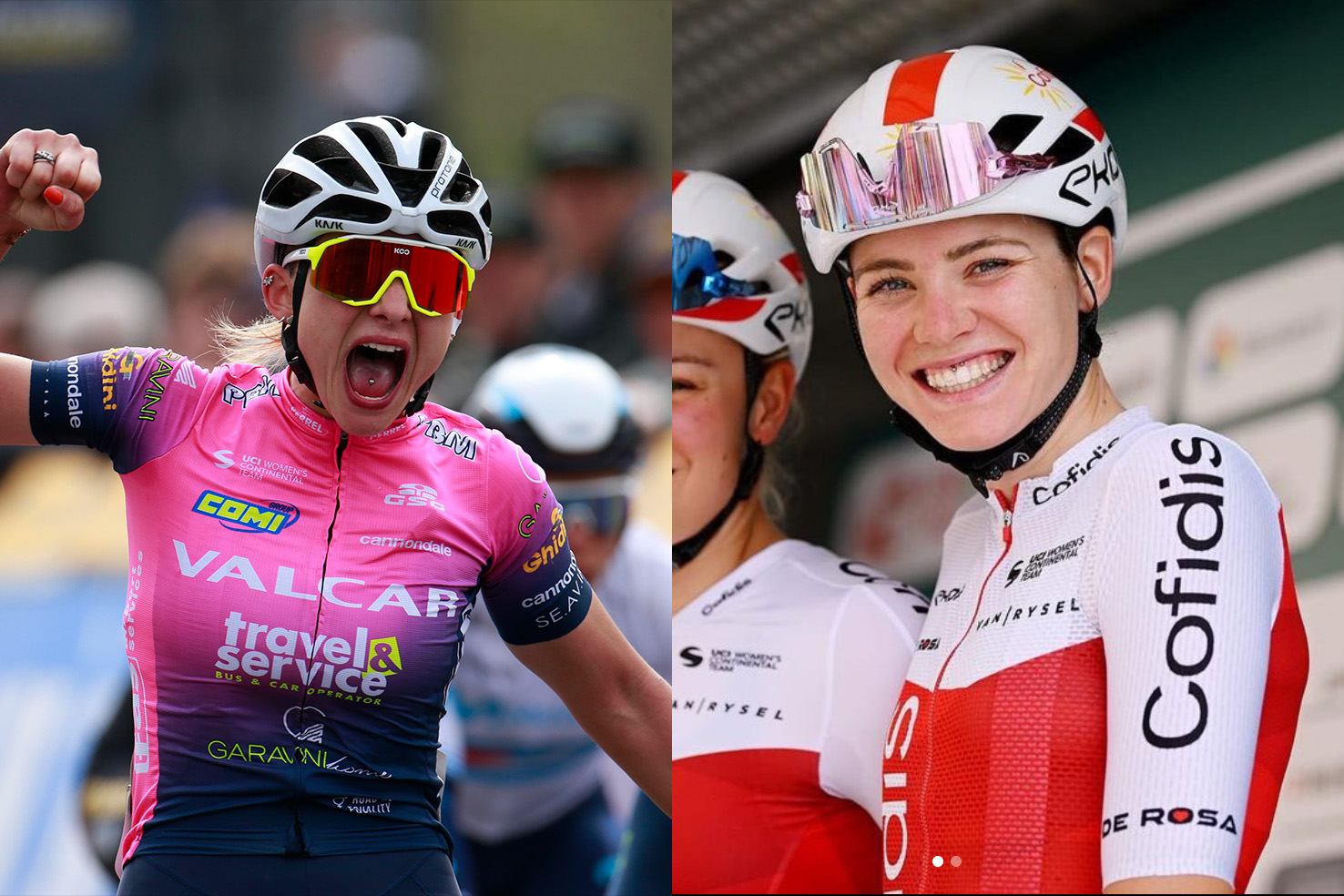 Chiara Consonni e Martina Alzini ai BICITV Awards 2022