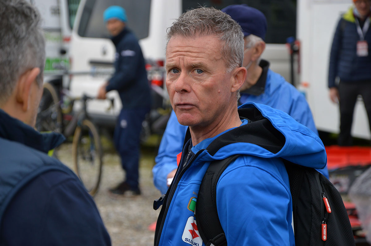 Daniele Pontoni, ct degli azzurri, pronto per gli europei ciclocross - credit BICITV