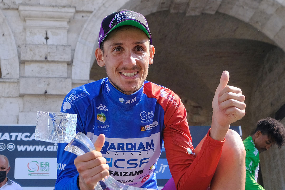 Filippo Zana vincitore dell'Adriatica Ionica Race 2022 - credit Photors.it