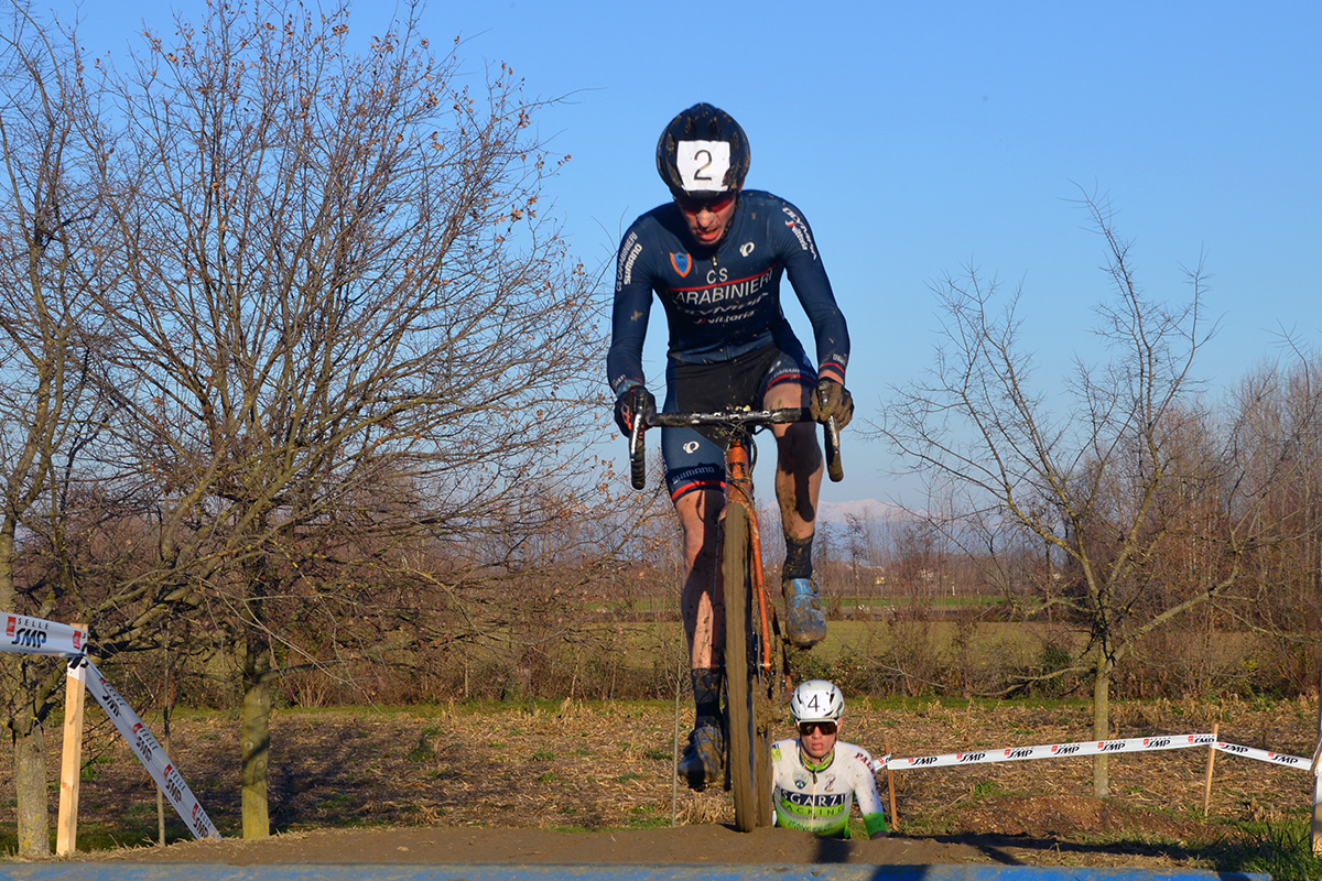 Daniele Braidot, in azione a Fiume Veneto