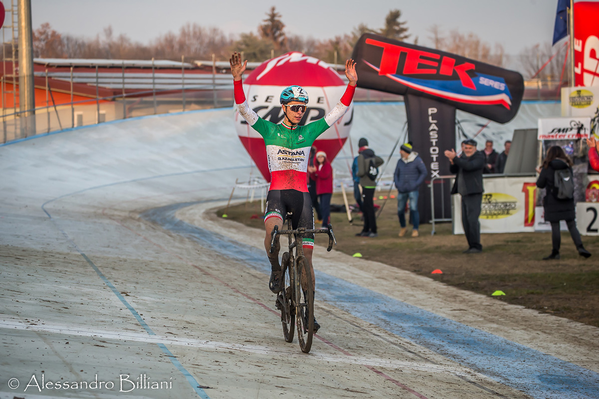 Davide Toneatti vince il Turin International Cyclocross - credit Alessandro Billiani