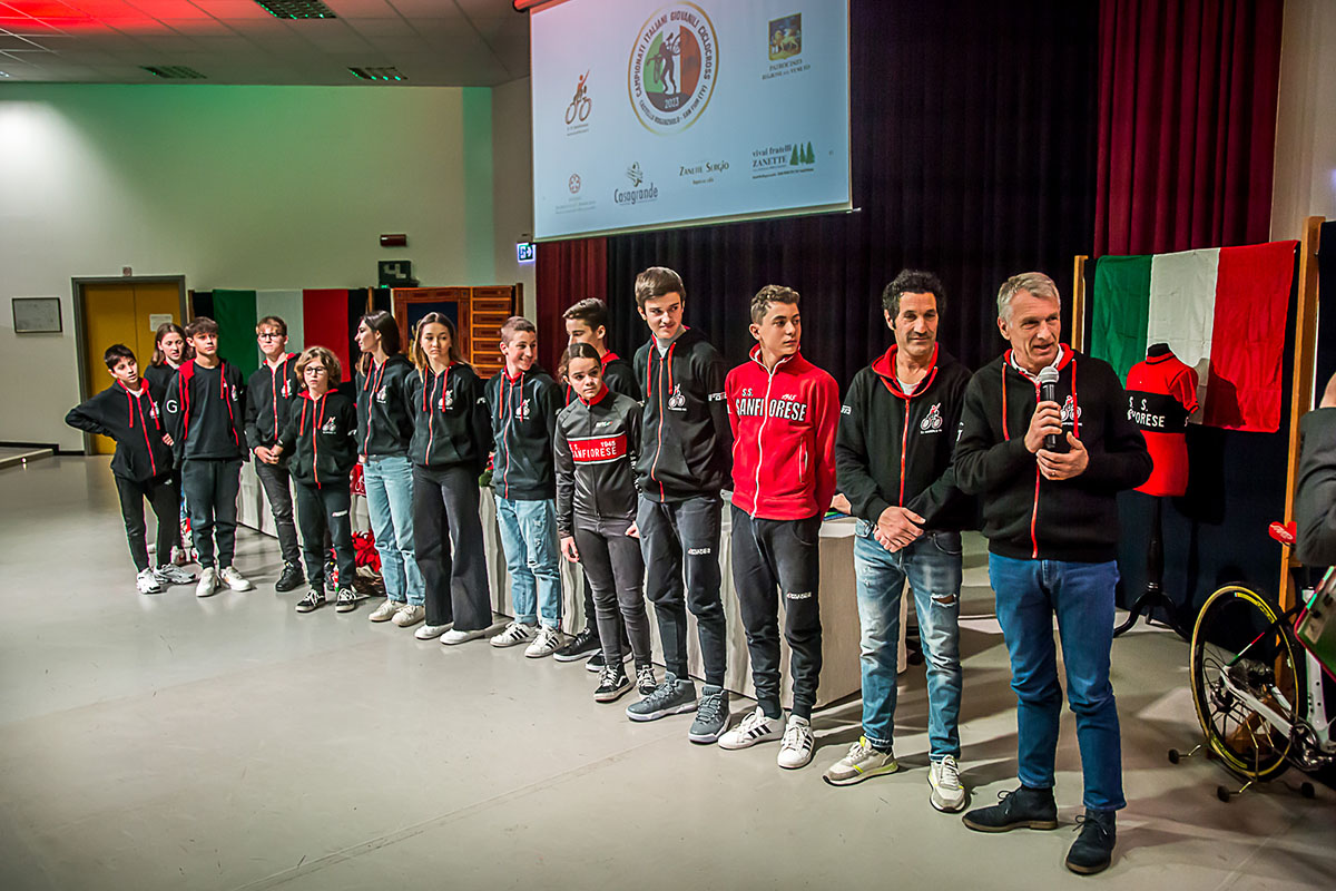 La Sanfiorese presenta i campionati italiano giovanili di ciclocross - credit Alessandro Billiani