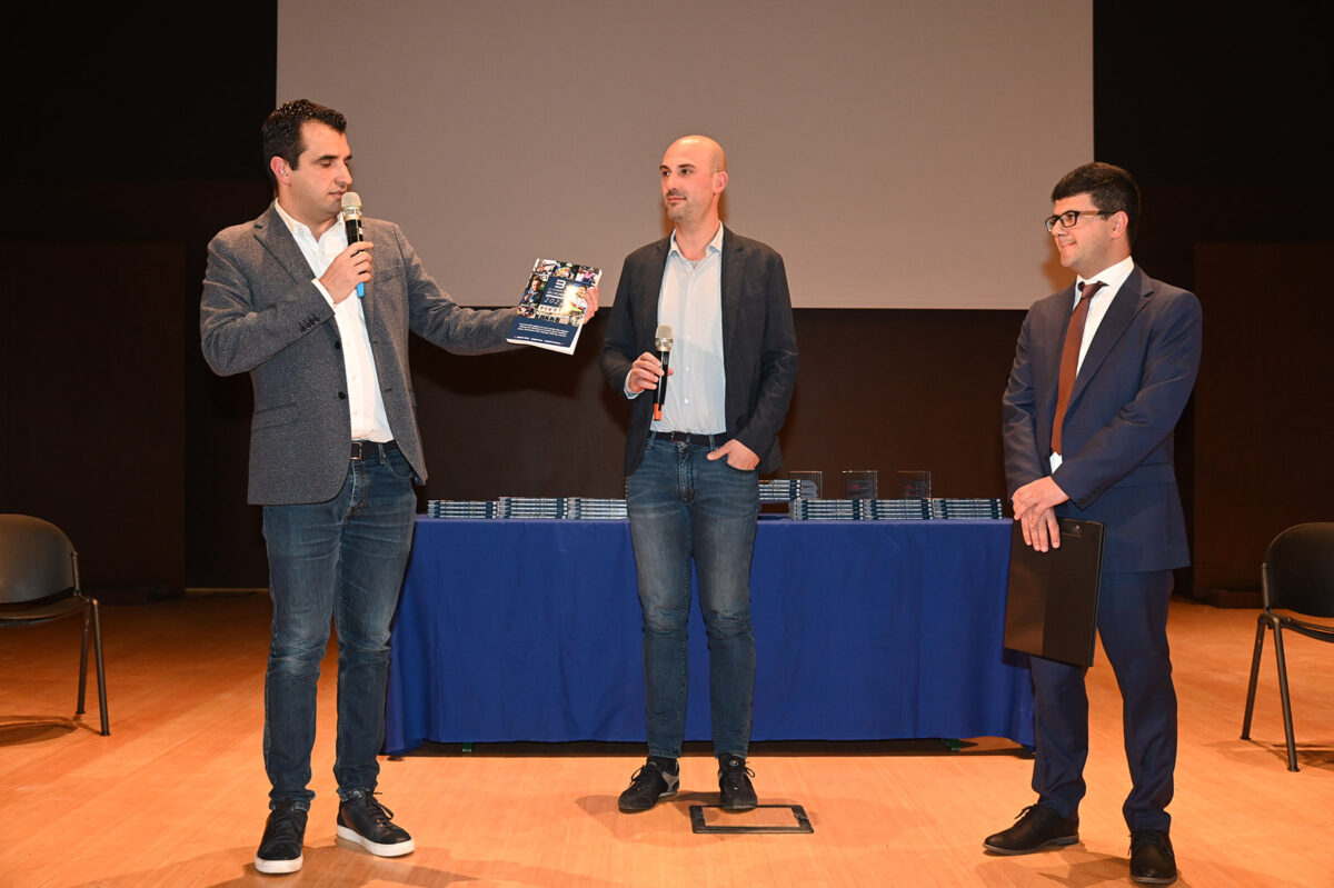 La presentazione dell'Almanacco del ciclismo bergamasco 2022
