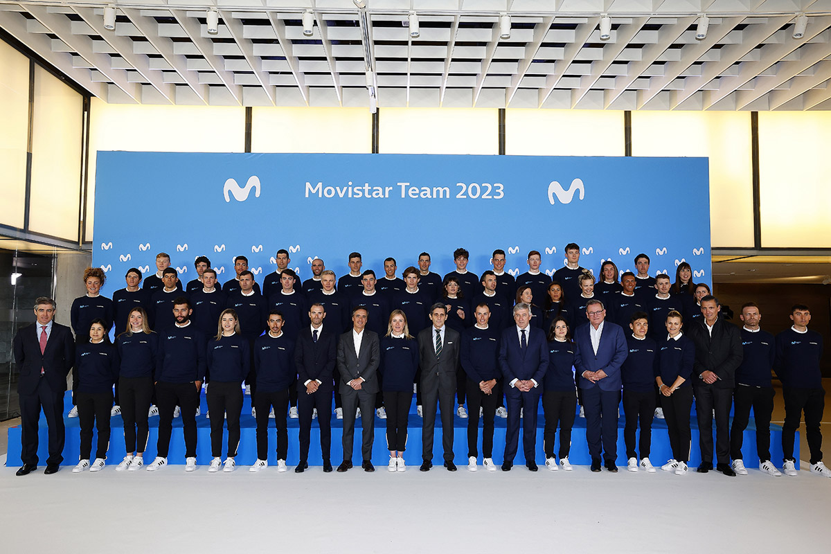 Presentazione Team Movistar - credit Gomez
