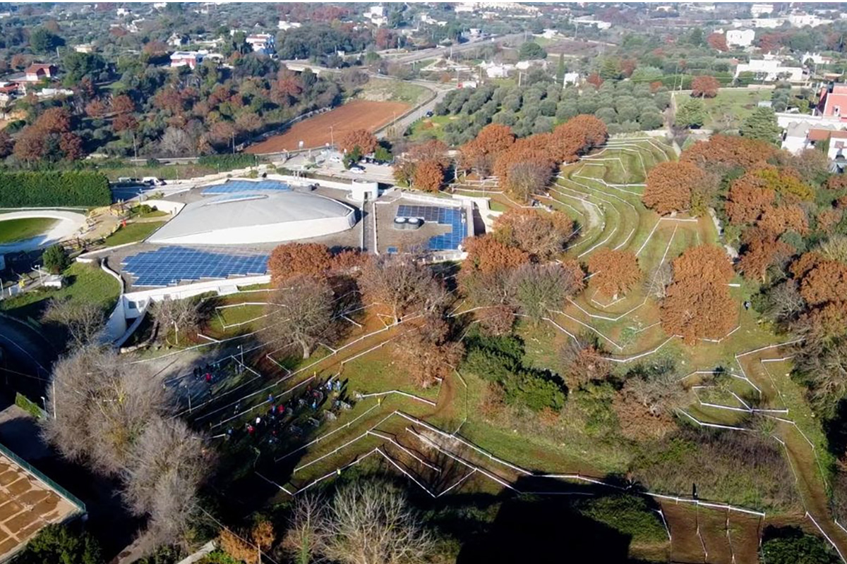 Il tracciato del Puglia Cross, donato alla città di Noci