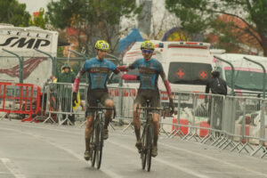 Stefano Viezzi e Tommaso Cafueri arrivo in parata - credit Lisa Paletti