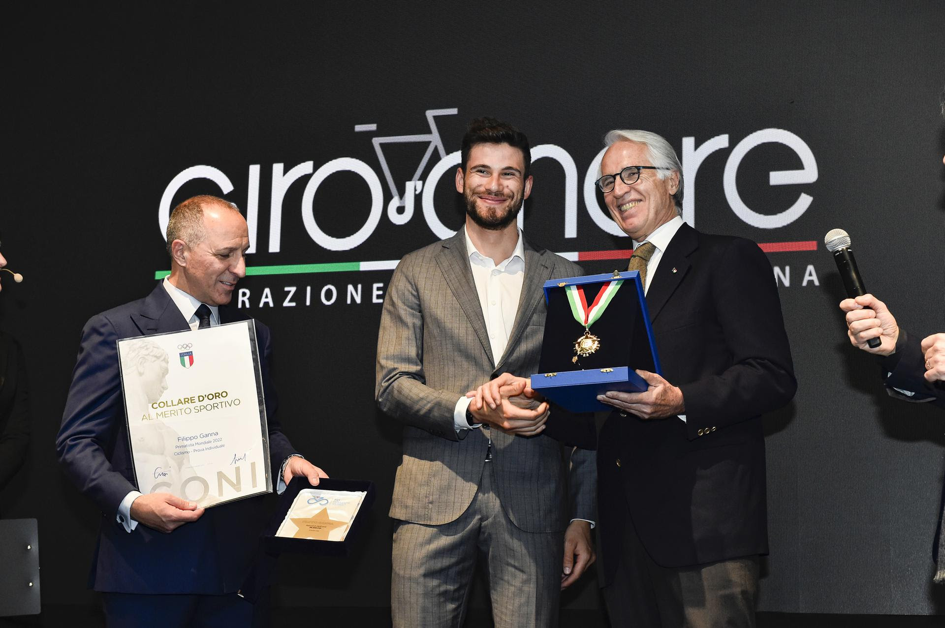giro d'onore 2022: ganna dagnoni malago