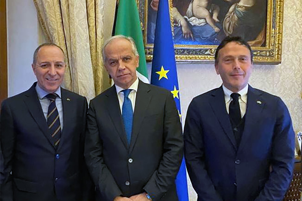 Cordiano Dagnoni incontra il ministro Piantedosi