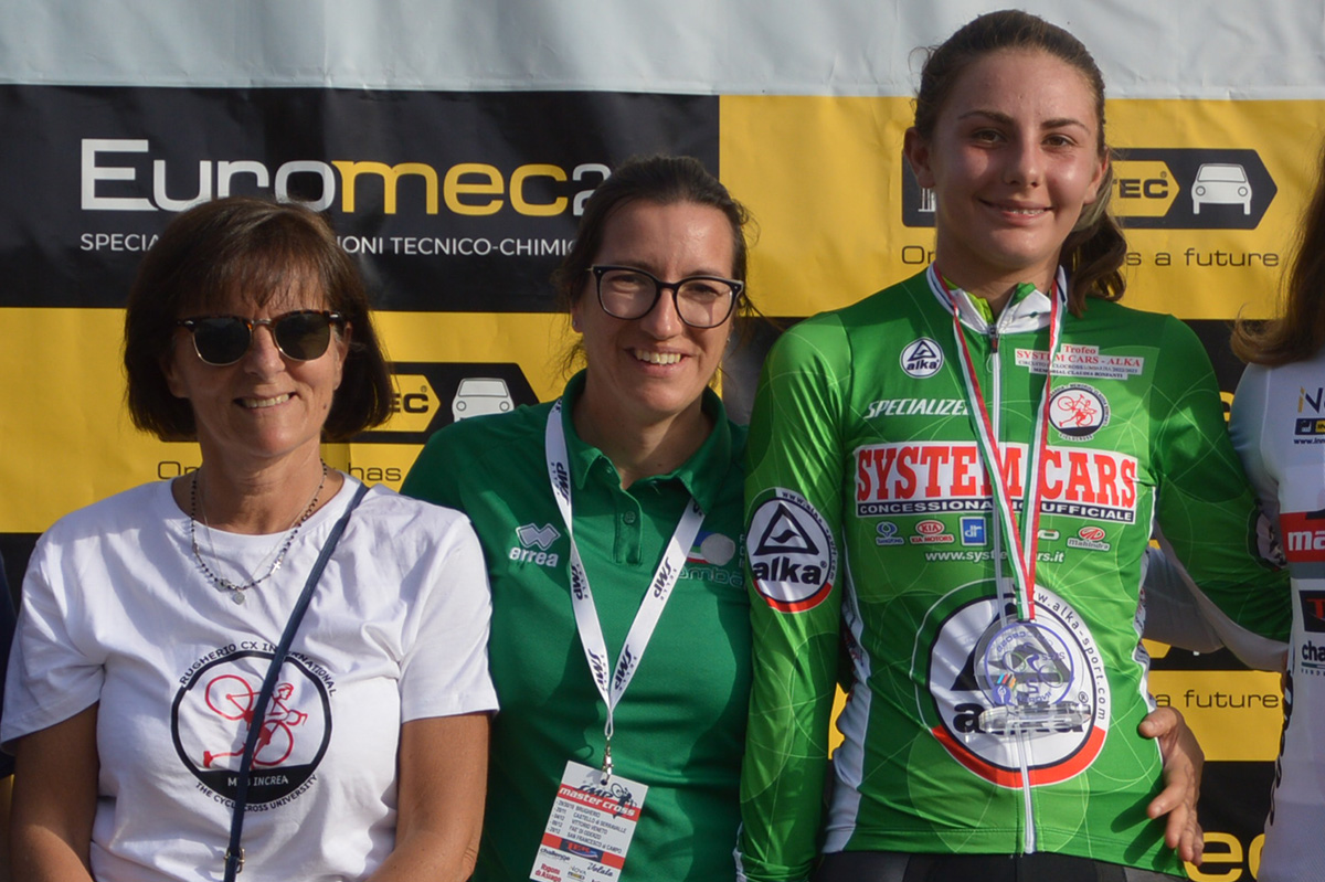 Emma Grimaldelli, vincitrice del Circuito Lombardia Ciclocross