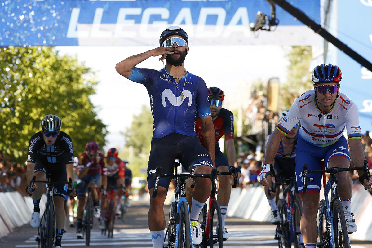 Fernando Gaviria vince la 4° tappa della Vuelta a San Juan - Getty Sport Movistar Team