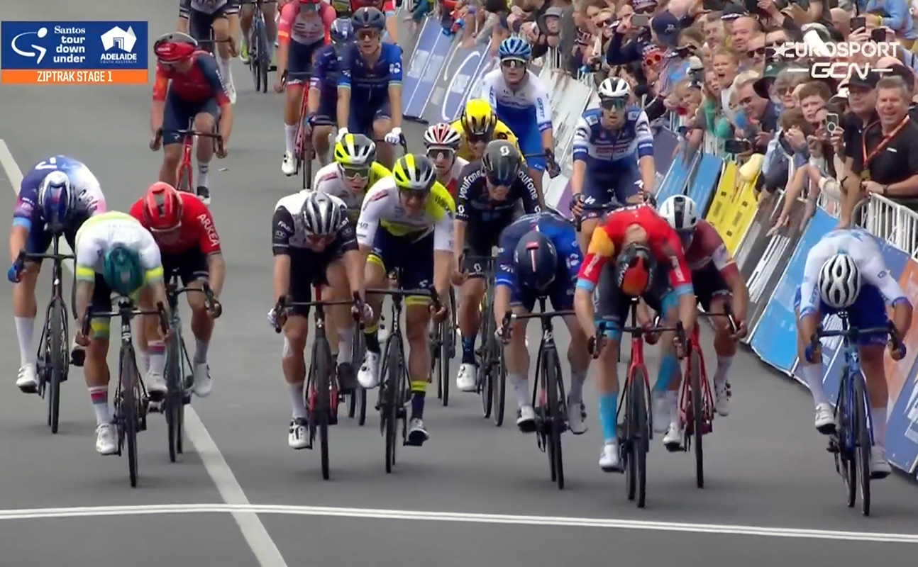 Phil Bauhaus vince la 1° tappa del Tour Down Under