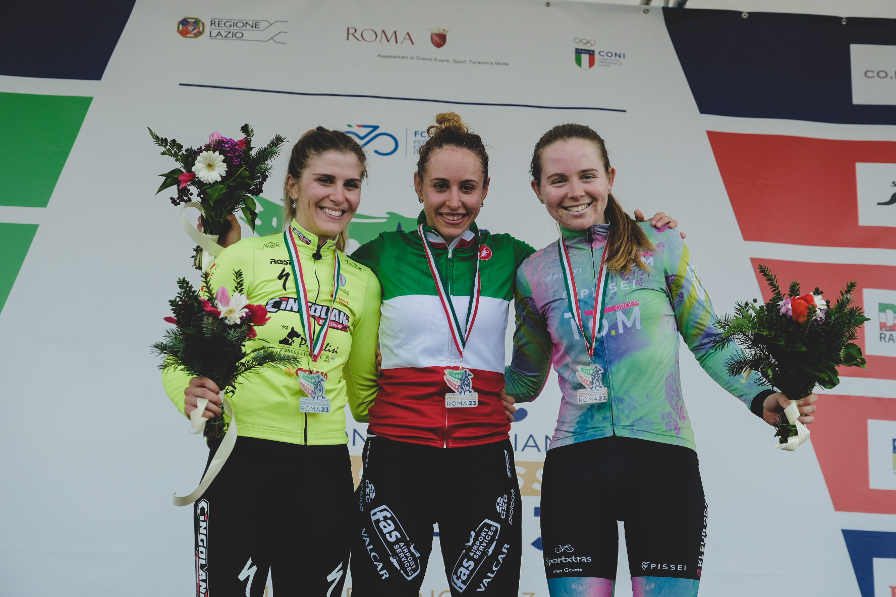 Silvia Persico (FAS Airport Services) sul podio dei campionati italiani di Ostia Antica e convocata da Pontoni per la prova di Benidorm - credit Lisa Paletti
