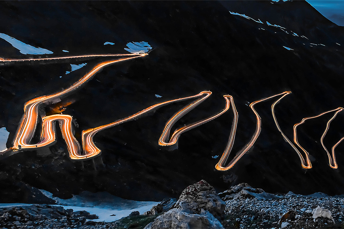 Stelvio by night Stelvio Stilfserjoch
