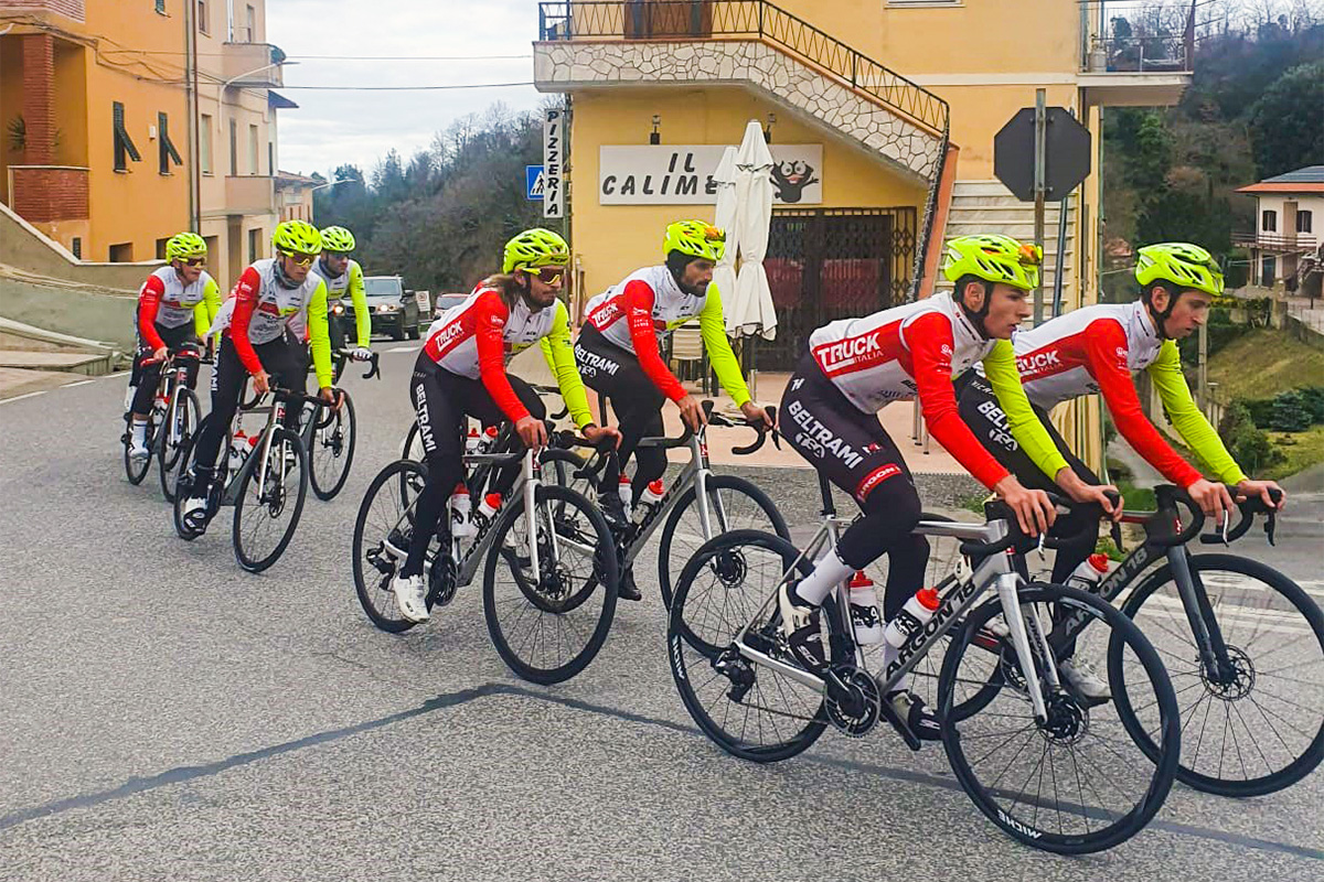 Team Beltrami Tsa 2023 in ritiro