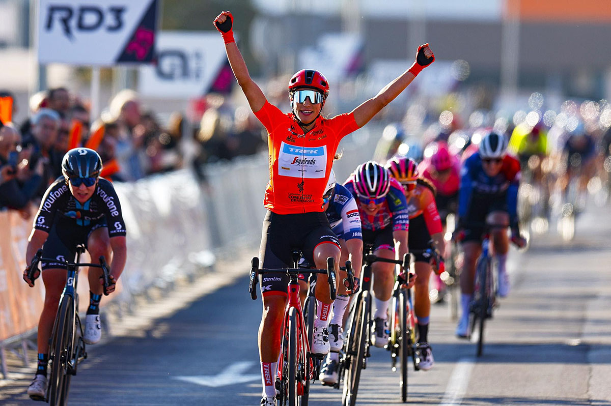 Elisa Balsamo concede il bis nella seconda tappa della Setmana Valenciana - credit Trek Segafredo