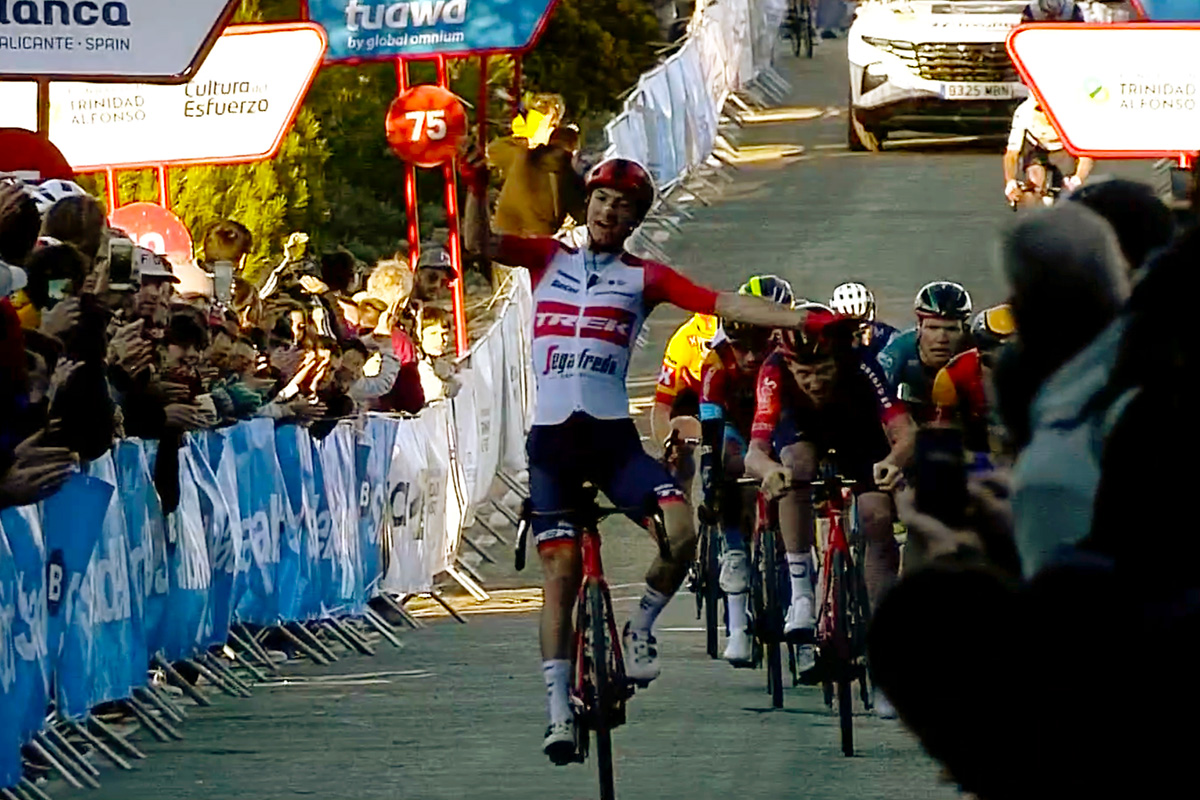 Giulio Ciccone vince la seconda tappa della Vuelta Valenciana