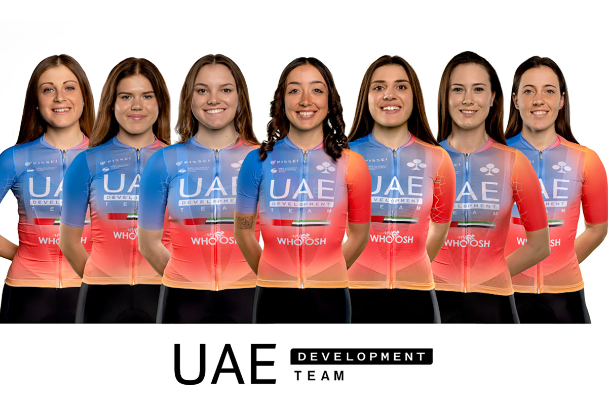 Il UAE Development Team per la Clasica de Almeria Women